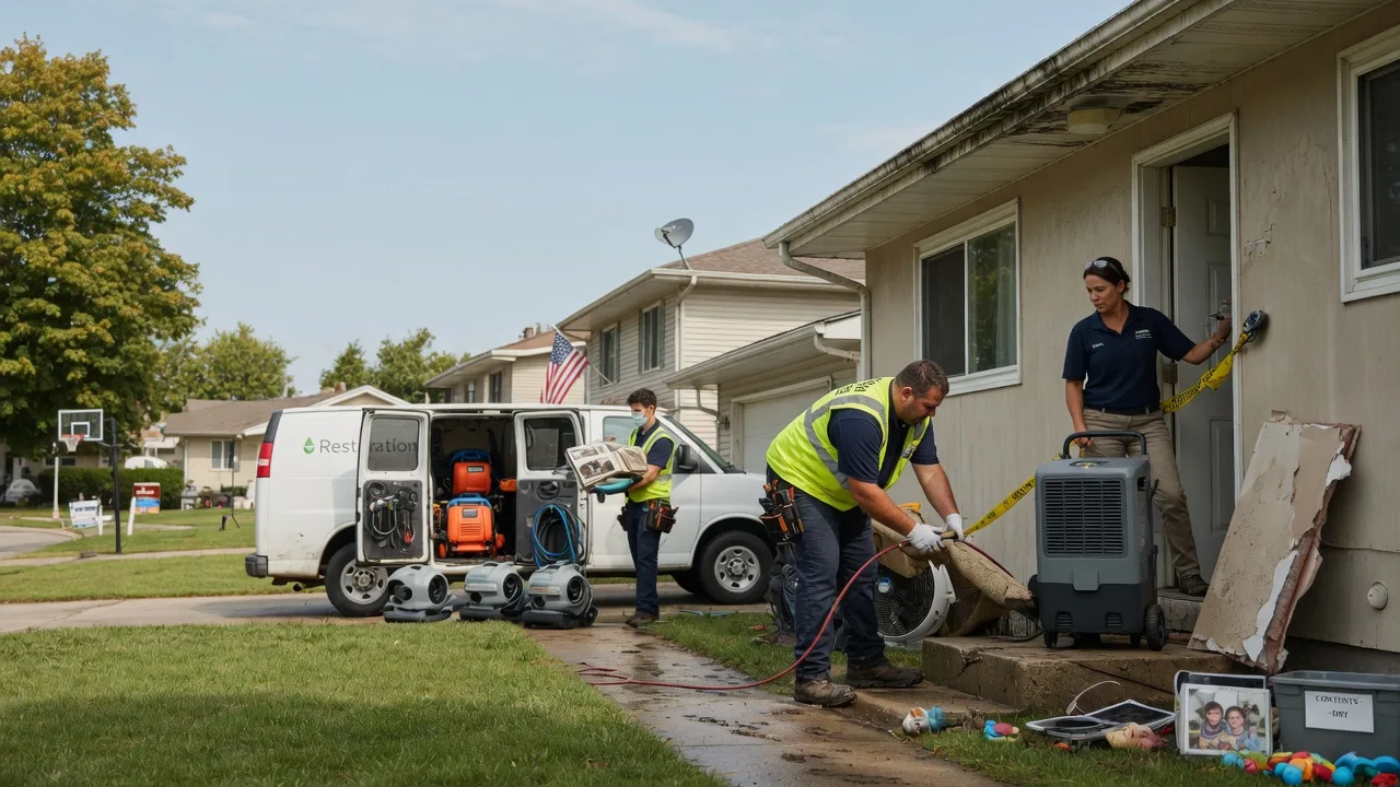 Water Damage Restoration in New Hartford, IA near me